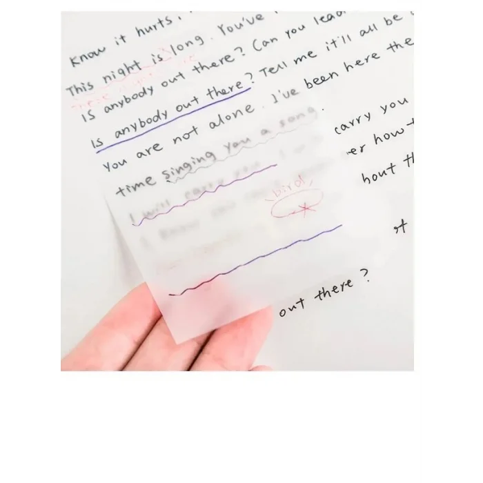 Kraf Şeffaf Post-it Yapışkanlı Not Kağıdı 76x76 mm. 50 yaprak ŞEFFAF PEMBE