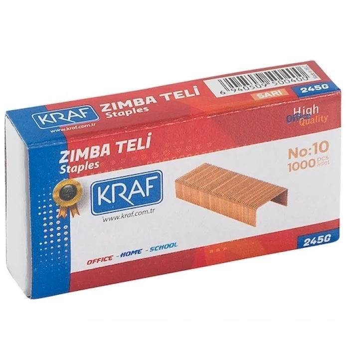 Kraf Zımba Teli No:10 Sarı