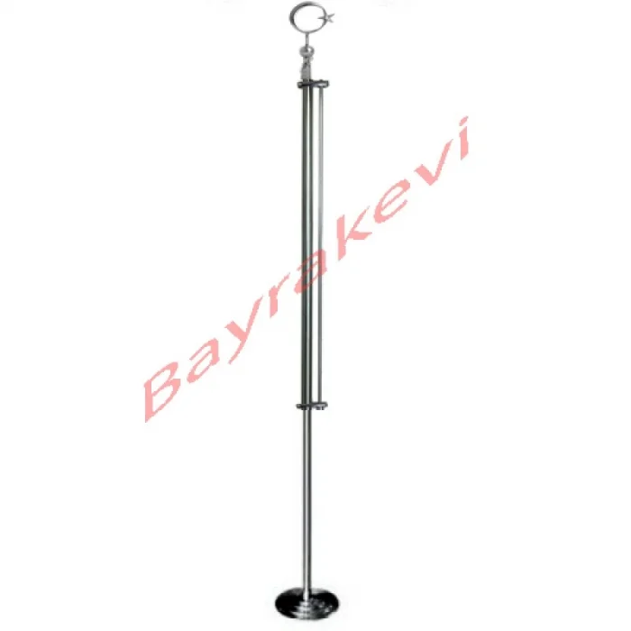 Krom Makam Bayrak Direği-240 cm