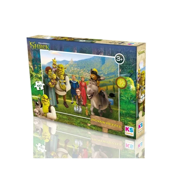 Ks Games Shrek Puzzle 100 Parça