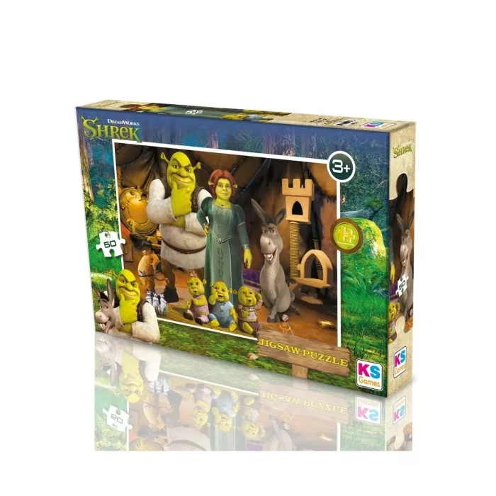 Ks Games Shrek Puzzle 50 Parça
