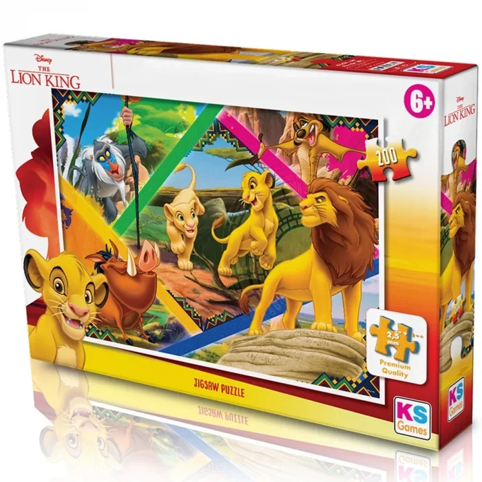 KS Lion King Puzzle 200 Parça