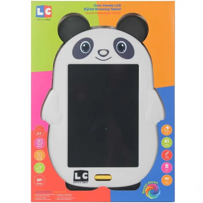 Lc Sevimli Panda Çizim Tableti 22 cm