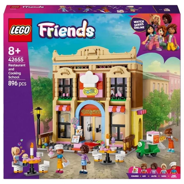 LEGO Friends Restoran ve Aşçılık Okulu 42655