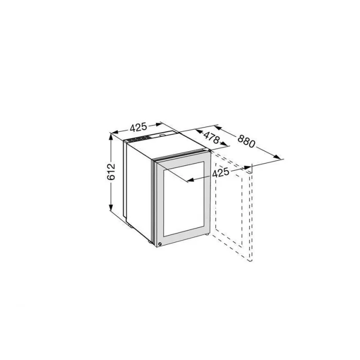 Liebherr Zkes 453 Elektronik Puro Dolabı Humidor