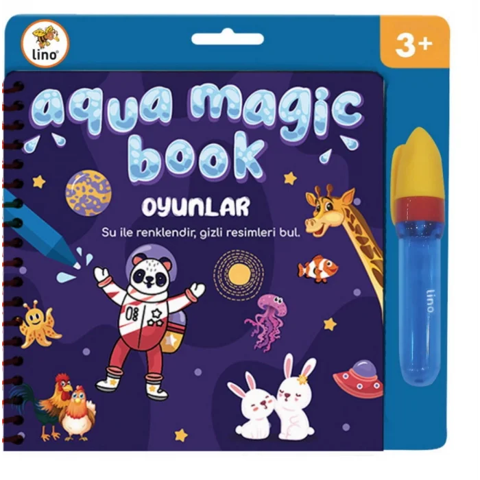 Lino Aqua Magic Book Sihirli Boyama Kitabı OYUNLAR