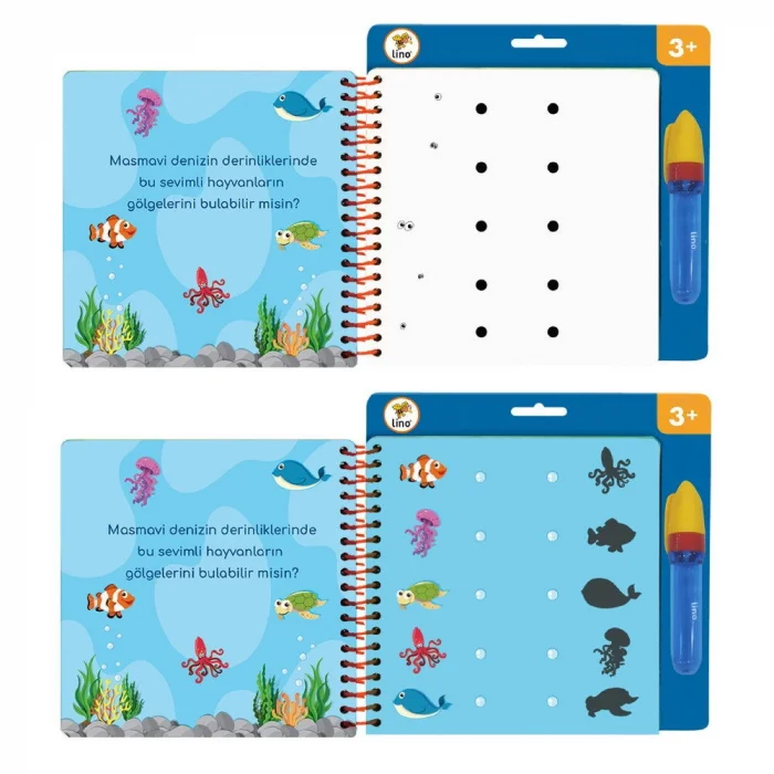 Lino Aqua Magic Book Sihirli Boyama Kitabı OYUNLAR