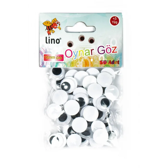 Lino Oynar Göz 15 mm 50li Paket