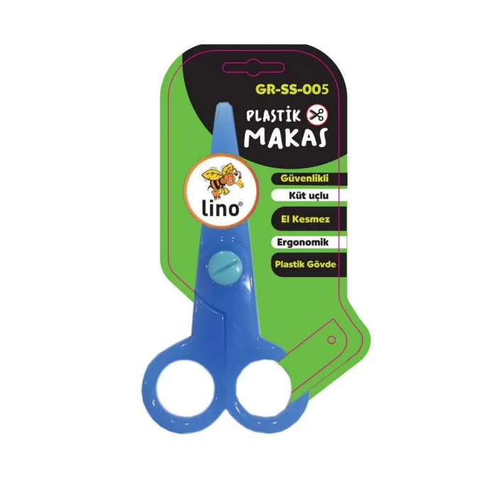 Lino Plastik Çocuk Makası Mavi