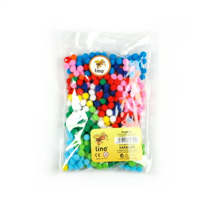 Lino Ponpon 1 cm. 500lü Paket