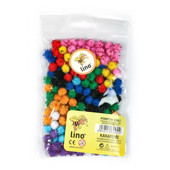 Lino Simli Ponpon 1 cm. 200lü Paket