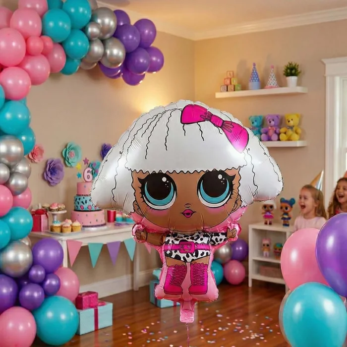 Lol Bebek Temalı Şekilli Folyo Balon