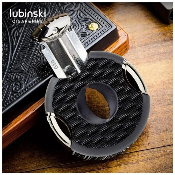 Lubinski Crackle Yuvarlak Puro Kesici Siyah (60Ring)