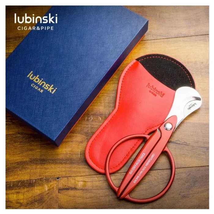 Lubinski King Edward Puro Makası Kırmızı (60Ring)
