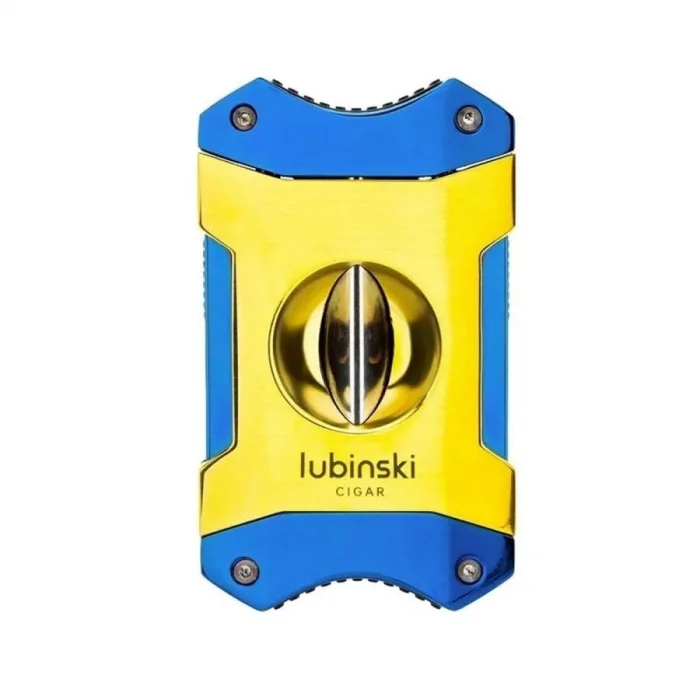 Lubinski Metal Sehpalı V Puro Kesici Mavi-Gold 60 Ring