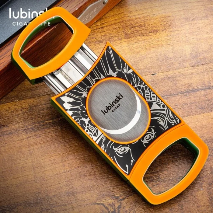 Lubinski Plastik Çift Yüzlü S-Cut V-Cut Puro Kesici Turuncu 60 Ring