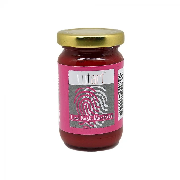 Lutart Linol Baskı Mürekkebi 100 ml. MAGENTA