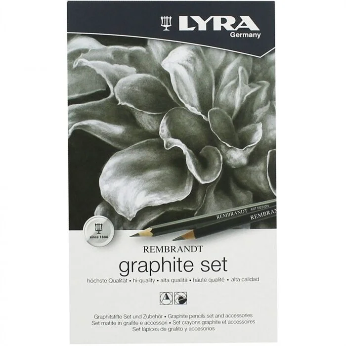 Lyra Rembrandt Graphite Set Karakalem Eskiz Çizim Seti 11li
