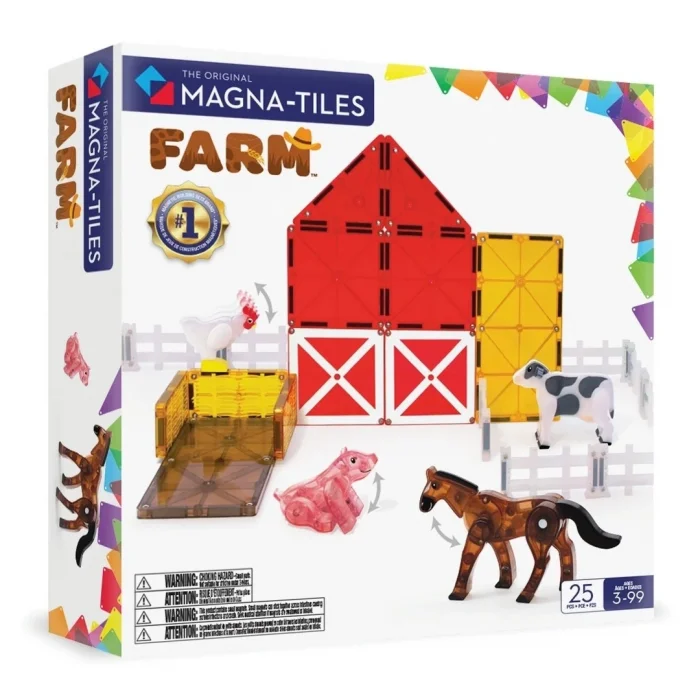 Magna Tiles Çiftlik Hayvanları 25 Parça