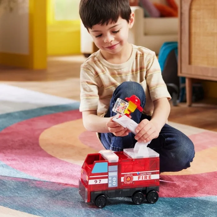 Magna Tiles İtfaiye İstasyonu 50 Parça