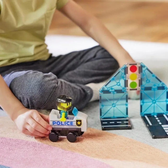 Magna Tiles Polis Devriyesi 20 Parça