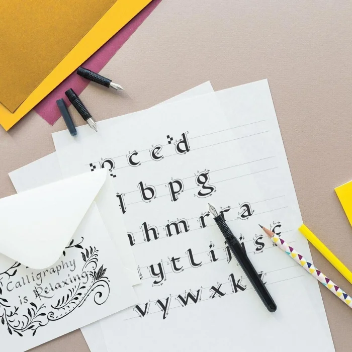 Manuscript Beginner Kaligrafi Kalemi Seti 3lü Karton Kutu