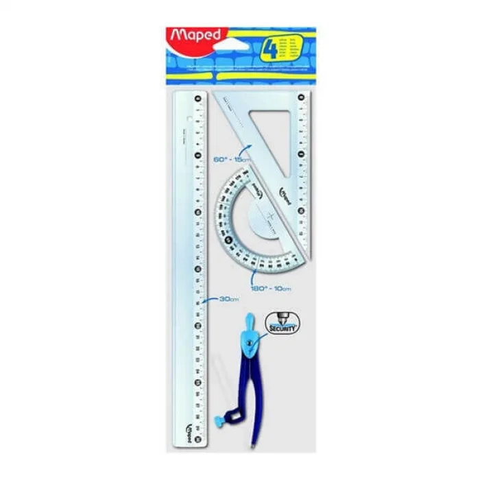 Maped Start Pergelli Maxi Çizim Seti 30 Cm. 4Lü (899218)