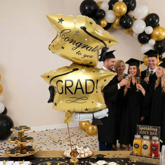 Mezuniyet Partisi Temalı Folyo Balon