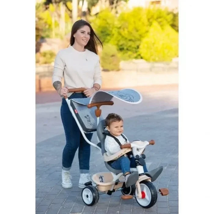 Mickey Baby Üç Tekerlekli Bebek Arabası 3in1