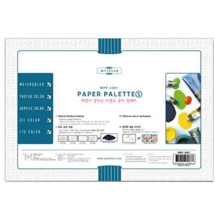 Mijello Kağıt Palet 255x175 mm. 30 Yaprak