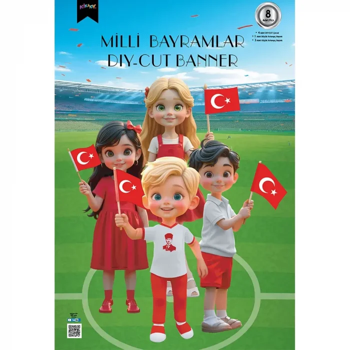 Milli Bayramlar Dıy-Cut Özel Kesim Banner