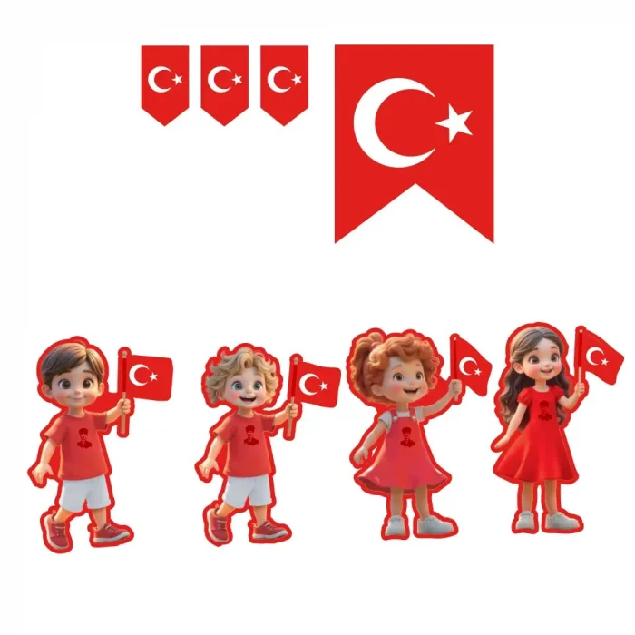 Milli Bayramlar Dıy-Cut Özel Kesim Banner