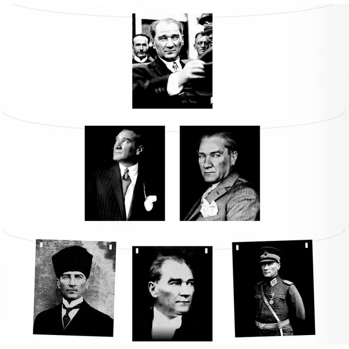 Milli Bayramlar Sınıf Süsleme Bannerı - Atatürk