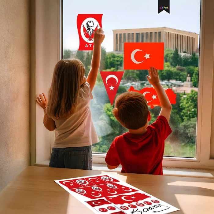 Milli Bayramlar Temalı Sticker Seti 2li