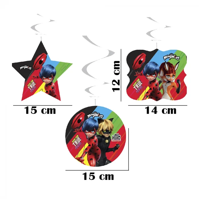 Miraculous Super Heroez Tavan Sarkıt Süs