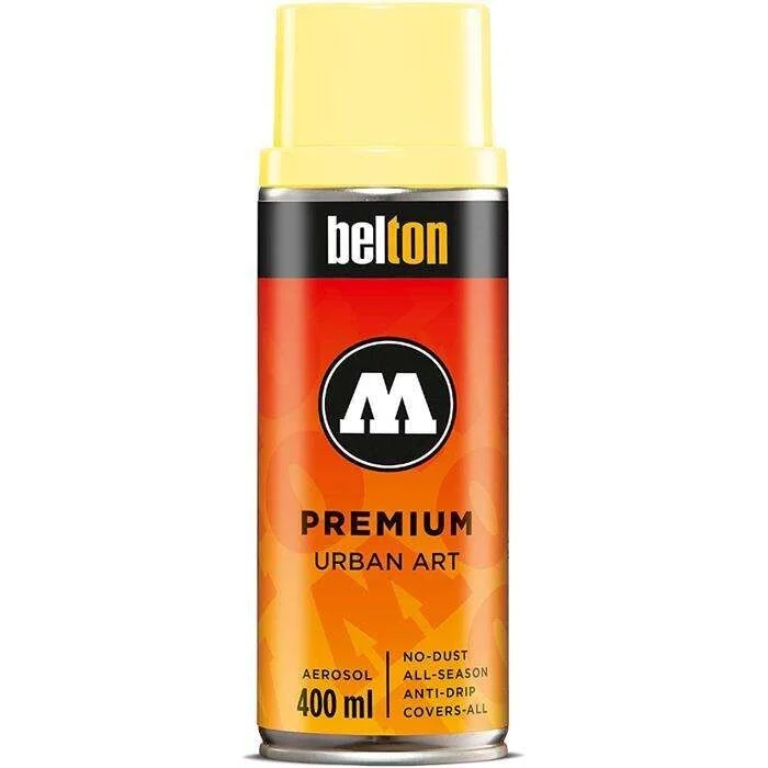 Molotow Belton Premium Sprey Boya 400 ml. 002 Zinc Yellow