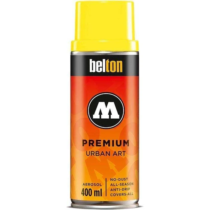 Molotow Belton Premium Sprey Boya 400 ml. 004 Sıgnal Yellow