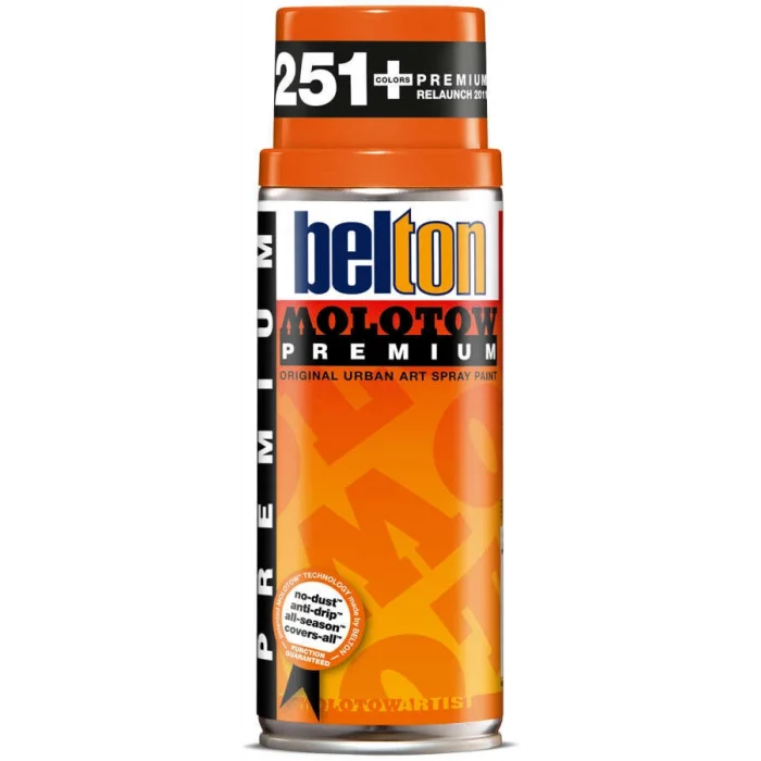 Molotow Belton Premium Sprey Boya 400 ml. 014 Dare Orange