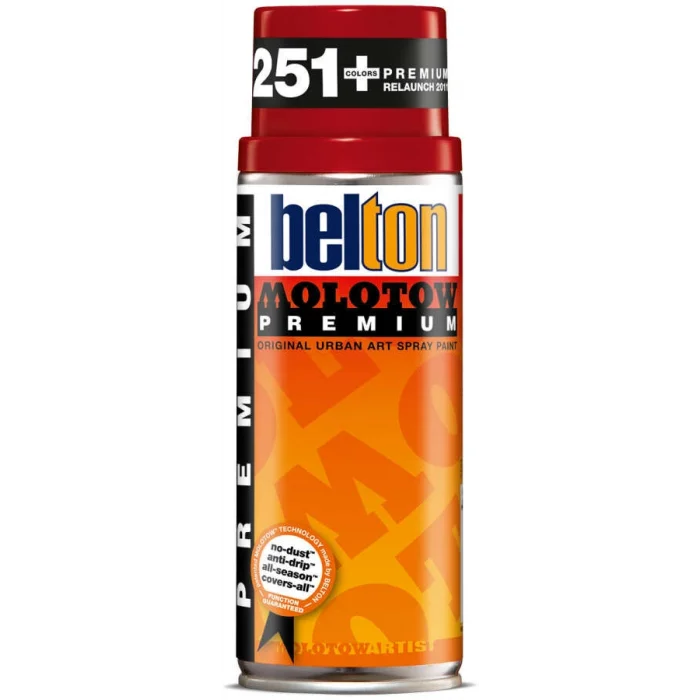 Molotow Belton Premium Sprey Boya 400 ml. 018 Ruby Red