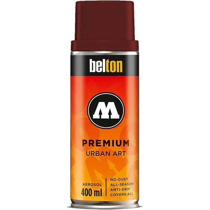 Molotow Belton Premium Sprey Boya 400 ml. 021 Black Red