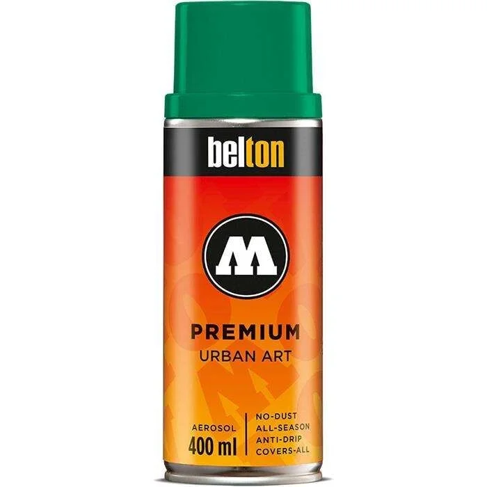 Molotow Belton Premium Sprey Boya 400 ml. 141 Turquoise Green Middle