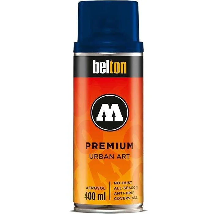 Molotow Belton Premium Sprey Boya 400 ml. 242 Transparent Ultramarine Blue