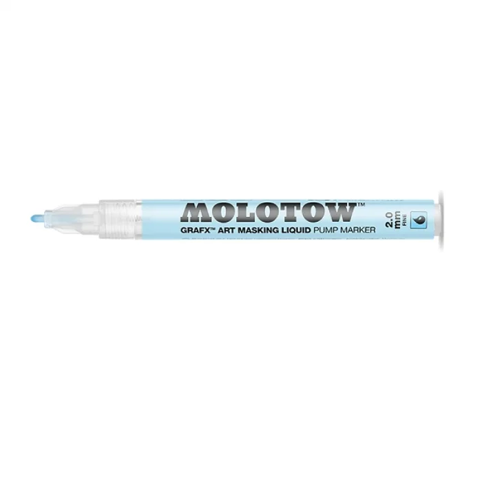 Molotow Grafx Art Masking Liquid Marker Maskeleme Kalemi 2 mm.