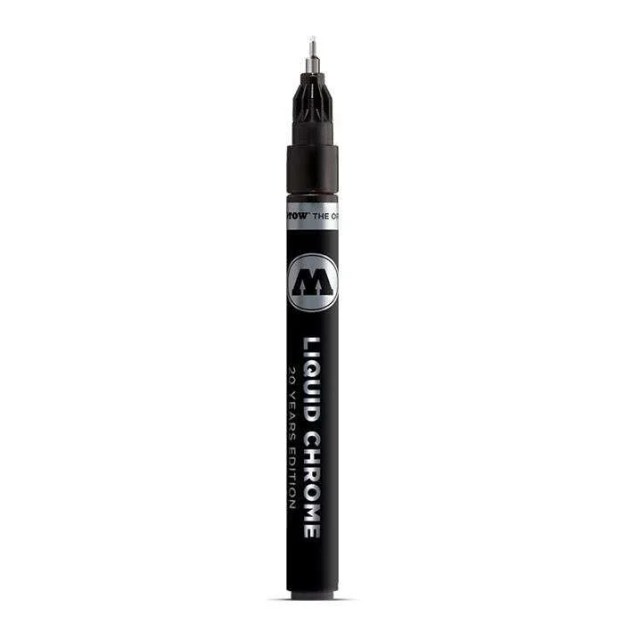 Molotow Liquid Chrome Ayna Efektli Krom Marker Kalem 1 mm.