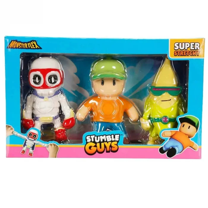 Monster Flex Stumble Guys 3’lü Stretch Figür Seti