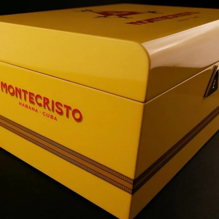 MonteCristo Humidor Puro Kutusu Sarı Lake 50s