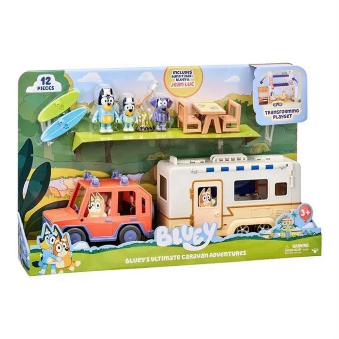 Moose Toys Bluey Karavan Maceraları Büyük Oyun Seti