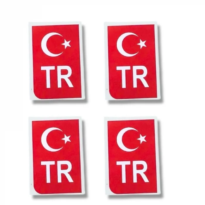Motor Tr Sticker 4x6 cm (4lü)