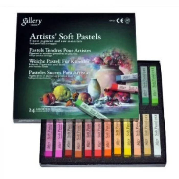 Mungyo Gallery Artists Soft Toz Pastel Boya Seti 24 Renk Tam Boy