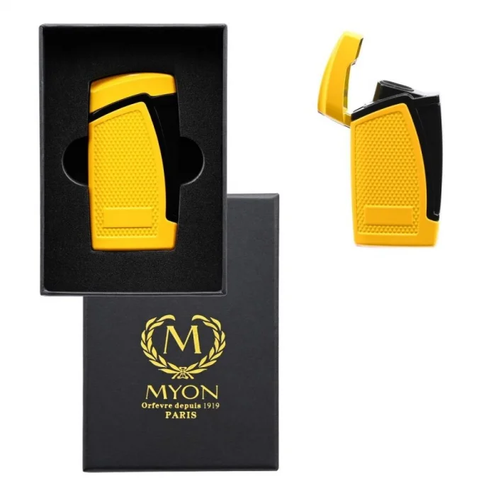 Myon 2 Pürmüz Alev Delicili Puro Çakmağı Sarı